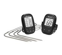 tepro Garten Termometro per barbecue nero