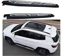 Teptal Pedane Laterale Sottoporta per Jeep Compass 2017-2023, Kit Carrozzeria Laterale per Auto con Gonna Laterale
