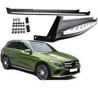 Teptal Pedane Laterale Sottoporta per Mercedes GLC X253 + Coupe C253 2015-2019, Kit Carrozzeria Laterale per Auto con Gonna Laterale