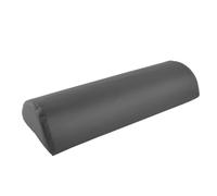 Teqler T-125804SW Cuscino di posizionamento semicilindrico, 40 x 22 x 11 cm, nero