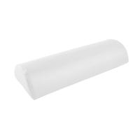 Teqler T-125805W Cuscino di posizionamento semicilindrico, 40 x 15 x 7,5 cm, bianco