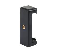 Teqooza Adattatore universale per treppiedi per cellulare, connettore a clip utilizzato per monopiede selfie stick da viaggio, mini treppiede flessibile e altro ancora, 1 confezione