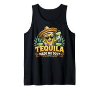 Tequila Made Me Do It Divertente Tequila Amante Cinco de Mayo Canotta