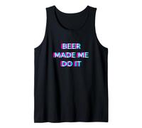 Tequila Made Me Do It Funny Drinking Alcohol Party Lover Canotta