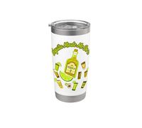 Tequila Made Me Do It Funny Drinking Party Cinco De Mayo Bicchiere termico in acciaio inox doppia parete