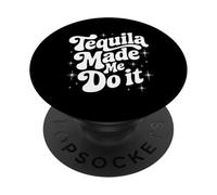 Tequila Made Me Do It, regalo estivo, festa messicana da viaggio PopSockets PopGrip Adesivo
