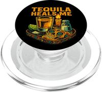 Tequila mi guarisce divertente Margarita Party Vibes Bere PopSockets PopGrip per MagSafe
