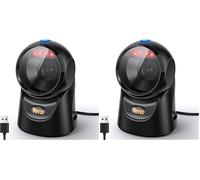 Tera Barcode Scanner Plattform Omnidirektional: 1D 2D QR Code Desktop-Lesegerät Freihändig USB Kabelgebunden Verstellbarer Winkel, Plug-and-Play für POS Supermarkt, Lager, Einzelhandel, Krankenhaus 97