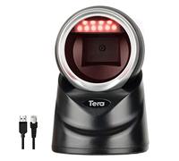 Tera Desktop 1D 2D QR Barcode Reader Cavo USB cablato Omnidirezionale Scanner Lettore di Codici a Barre per Data Matrix PDF417 per il Pagamento tramite Smartphone, Modello 9100
