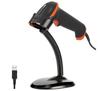 Tera L5100Y-Z - Scanner per codici a barre 1D laser USB cablato con supporto plug and play