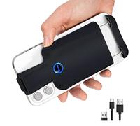 Tera Lettore di codici a barre Bluetooth 2D Mini portatile senza fili Clip posteriore 2D QR 1D Lettore di codici a barre con scansione di immagini Bluetooth per Android, iOS, Smartphone, modello 0012