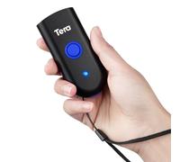 Tera Mini scanner di codici a barre 1D: scanner laser tascabile impermeabile wireless 3 in 1 compatibile con Bluetooth USB cablato lettore di codici a barre portatile per supermercato logistica