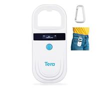 Tera Pet Microchip Reader RFID Portatile di Identificazione del Chip Animale Con Schermo OLED Ricaricabile Tag Scanner di Archiviazione Dati