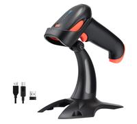 Tera Pro Lettore Codici a Barre 2D QR 1D Barcode Scanner Wireless Senza Fili 2.4