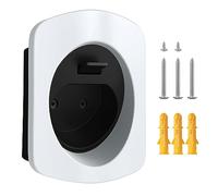 Tera Supporto EV per Connettore Tipo 2, Staffa da Parete & Porta-Cavo per Cavi di Ricarica Fino a 7 m, Materiale Robusto e Resistente alle Intemperie, Accessorio Organizer Bianco