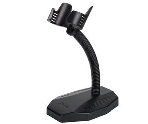 Tera - Supporto Universale per Lettore di Codici a Barre, con Supporto per Scanner di Codici a Barre e Angolazione, Testa Regolabile in Altezza