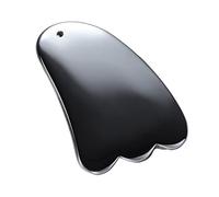 Terahertz Gua Sha Strumento di massaggio Natural Guasha Stone Face Massager Gouache Raschietto for viso collo Corpo raschiando Spa Beauty Care 1Pcs (Color : 5)