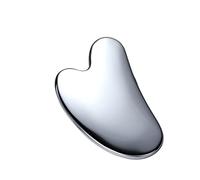 Terahertz Gua Sha Strumento di massaggio Natural Guasha Stone Face Massager Gouache Raschietto for viso collo Corpo raschiando Spa Beauty Care 1Pcs (Color : 3)