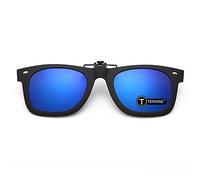 TERAISE Polarized Clip-On Driving Sunglasses with Flip Up Function-Adatto per la guida di pesca Sport all'aria aperta