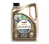 TERAM LOISIRS Olio Automobile TOTAL QUARTZ INEO X LUNG LIFE 0W20 - Tanica da 5 litri