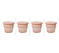 Teramico Vaso per piante in terracotta italiana, resistente al gelo Siena Conca Limoni XXL (4, 60 cm)