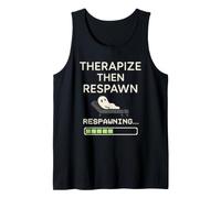 Terapeuta Gamer Controller emotivo Gamer Salute mentale Divertimento Canotta