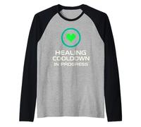 Terapeuta Gamer Controller emotivo Gamer Salute mentale Divertimento Maglia con Maniche Raglan