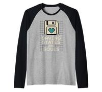 Terapeuta Gamer Controller emotivo Gamer Salute mentale Divertimento Maglia con Maniche Raglan