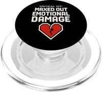 Terapeuta Gamer Controller emotivo Gamer Salute mentale Divertimento PopSockets PopGrip per MagSafe