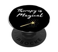 Terapeuta Gift Therapy è un magico professionista della salute mentale PopSockets PopGrip Adesivo