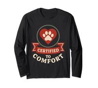 Terapia cane supporto emotivo Handler Service Pride Comfort Maglia a Manica