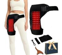 Terapia Con Luce Rossa For Tutore For L'anca, Dispositivo Il Trattamento Della Sciatica In Menopausa, Cinghie Di Supporto For L'anca Regolabili Migliora La Mobilità(Red Light Massage)