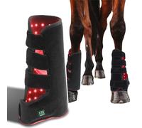 Terapia con Luce Rossa per Cavalli - Stivale A Infrarossi da 850 NM E 660 NM per Alleviare Il Dolore al Ginocchio E Favorire Il Recupero Muscolare Equino - Ideale per Left Leg