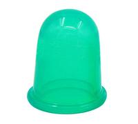 Terapia coppettazione in silicone per corpo, viso, collo, schiena, occhi, aiutante per massaggi sottovuoto, anti cellulite, assorbitore di umidità per la salute del viso, 70 x 80 mm, verde tipo 1
