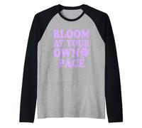 Terapia del Giardino Consapevolezza Cura di sé e Benessere mentale Maglia con Maniche Raglan