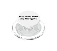 Terapia divertente solo stare con i miei pensieri PopSockets PopGrip per MagSafe