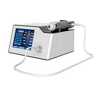 Terapia extracorporea ad onde d'urto focalizzate con 7 testine, intensità regolabile da 5 a 200 MJ e frequenza da 1 a 16 Hz, profondità nella pelle 8 cm, non invasiva, for il sollievo dal dolore