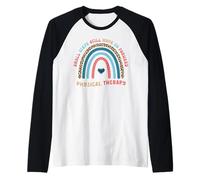 Terapia Fisica Terapista PT I Piccoli Passi Ci Fanno Maglia con Maniche Raglan
