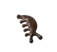 Terapia for massaggio facciale con legno di sandalo, pettine, testa, cuoio capelluto, massaggiatore Gua Sha, denti larghi, corpo raschiante Guasha(B)