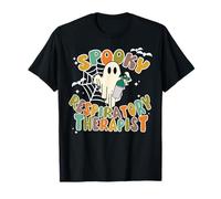 Terapia respiratoria spettrale RT Fantasma Halloween CRT RRT Infermiera Maglietta