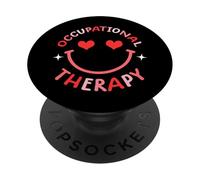 Terapista carino per terapia occupazionale OT PopSockets PopGrip Adesivo