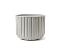 TeraPlast Echo Rigato 50 cm Vaso Silver Fog Resina