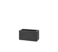 TeraPlast Cassa Schio Maxi Fioriera 80 Cm Antracite Resina