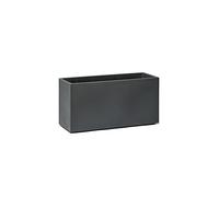 TeraPlast Fioriera Rock 80 Effetto Cemento Basalt 80 cm