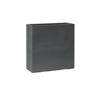 TeraPlast Fioriera Summit Alta 80 Resina Effetto Cemento Basalt