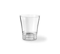 Teraplast Orchidea - Vaso Orchidea con Fondo Rialzato. Vaso 100% Riciclabile, Diametro 15,5cm, Trasparente