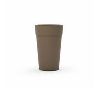 TeraPlast Vaso Luminoso Stem 65 Sand Resina con Luce H 65 cm
