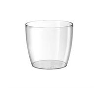 TeraPlast Vaso Madeira Luxy 18 Trasparente Plastica