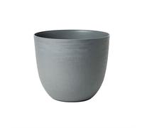 TeraPlast Vaso Over 38 Fog Grigio Nebbia Plastica Riciclata