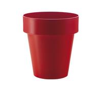Teraplast - Vaso Porto, Colour, 16cm, Rosso, 100% Riciclabile